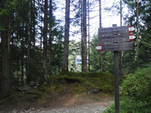 Burg(ruine) Hauenstein, im August 2015. Der Link führt zum größeren Foto.
