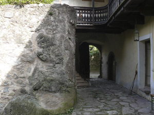 Die Trostburg, auf der Oswald zeitweise aufwuchs und die ab 1400 seinem Bruder Michael gehörte, im August 2015. Der Link führt zum größeren Foto.