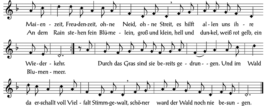 »Maienzeit«. Ein Klick auf die kleine Darstellung führt zu einer größeren Datei in Druckqualität.